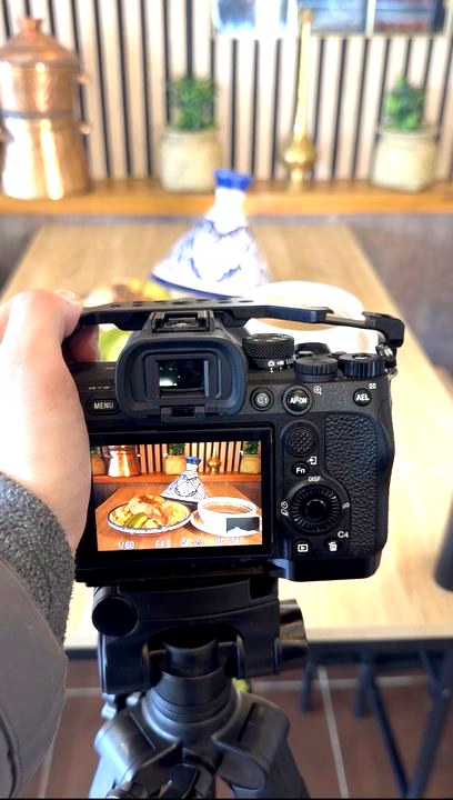 Captation photo produit sur boîtier en restaurant